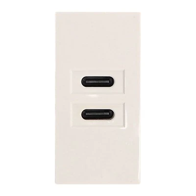 Dual-USB-C-10,5-W-Ladegerät